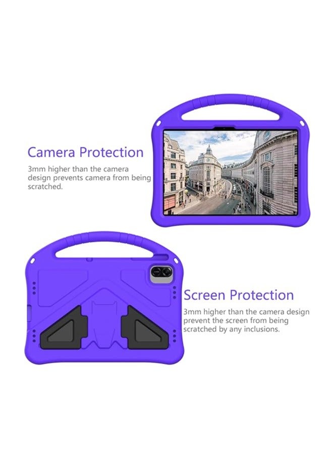 General Kids Case Compatible with Honor Pad X8a 11 inch (2024) Tablet Case, [Kids Friendly] Durable Lightweight EVA Shockproof Protective Handle Stand Cover for Honor Pad X8A  - Image 2