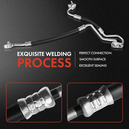 A-Premium A/C Suction and Discharge Hose Assembly Compatible with Chevrolet Sonic 2013-2018, 1.4L, Turbocharged - Image 5
