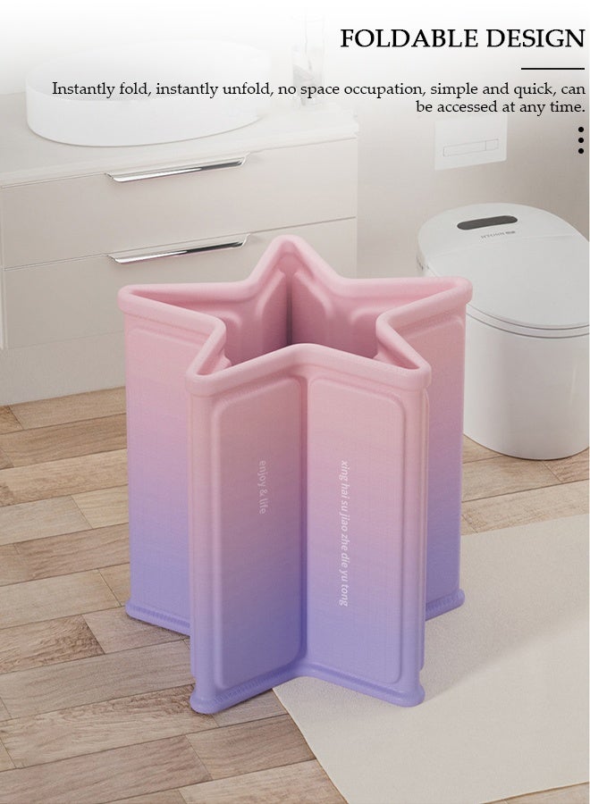 DUNISO حوض استحمام محمول، حوض استحمام قابل للطي قائم بذاته سهل التمدد، حوض استحمام صديق للبيئة لمنتجع صحي، سُمك للحفاظ على درجة الحرارة، دلو استحمام بتصريف سريع مع ثقب مزدوج للغمر، التدليك - Image 4