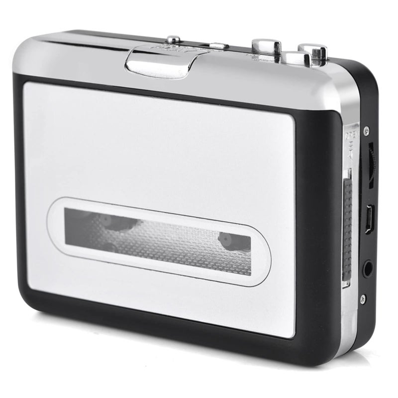 USB Cassette Tape to MP3 Converter Audio Capture Player with Headphones - Image 4