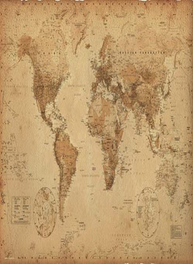 GB eye LTD, World Map, Antique Style, Maxi Poster, 61 x 91.5 cm, Paper, Multi-Coloured - Image 2