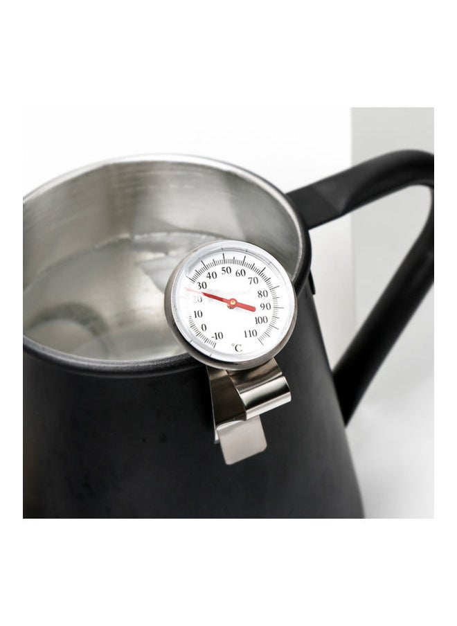 Espresso Thermometer Beverage Frothing Thermometer With Clip Instant Read Silver/Gold 22.00*4.00*4.00cm