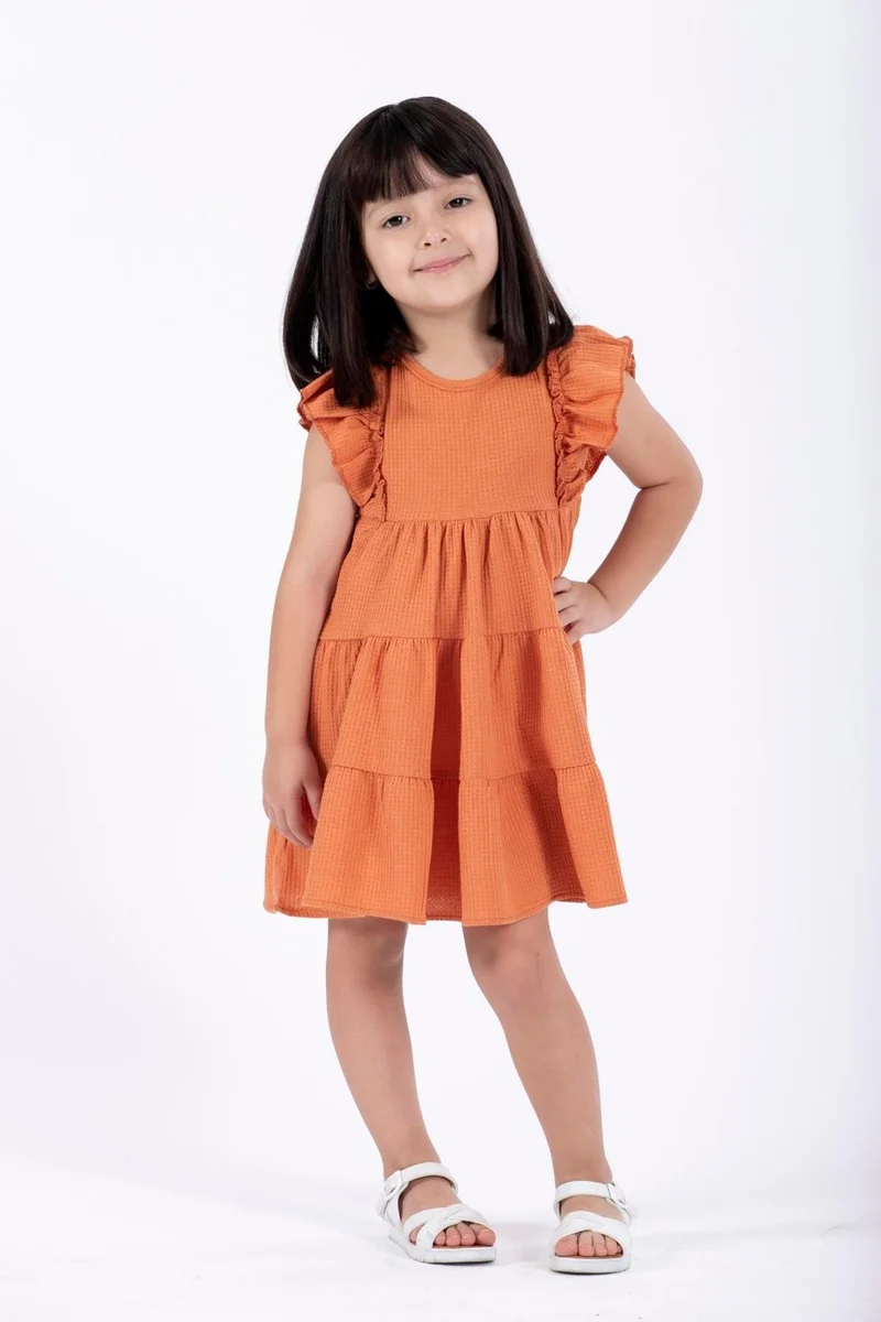 Zepkids Tiered Ruffle Dress
