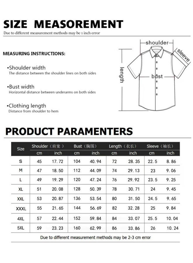Men's Summer Printed Short Sleeve Shirt - Image 2