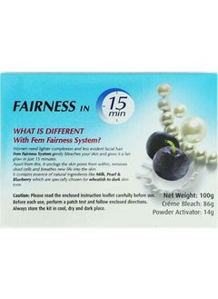 fem Pearl & Blueberry Fairness Cream Bleach 50g  - Image 3