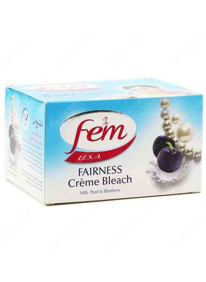 fem Pearl & Blueberry Fairness Cream Bleach 50g - Image 4