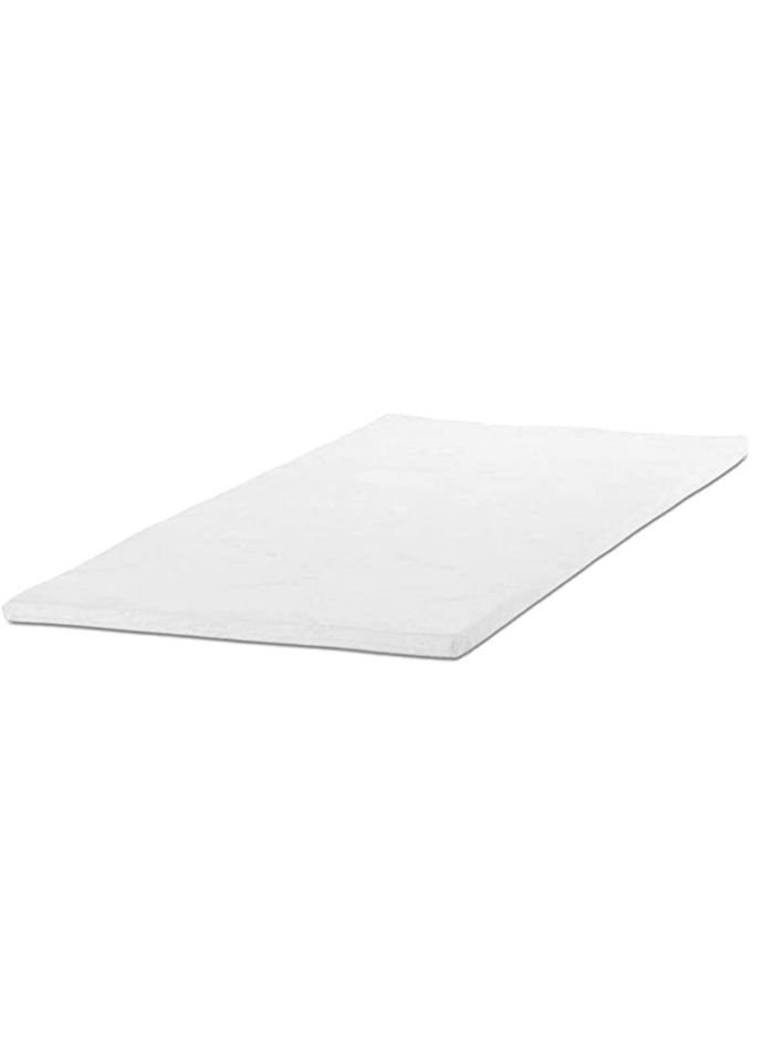 سلشا Premium Memory Foam (Harmony Visco Elastic) مفرش علوي مع غطاء مخملي فاخر قابل للإزالة - Image 5