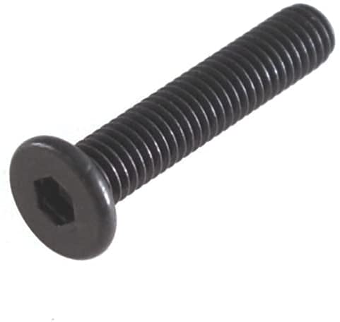 3DINNOVATIONS M5x25mm Low Carbon Steel CNC Low Profile Screws DIY Flat Head Low Profile Hex Socket Machine Screws Fully Thread Pack of 25 (M5 X 25) - Image 2