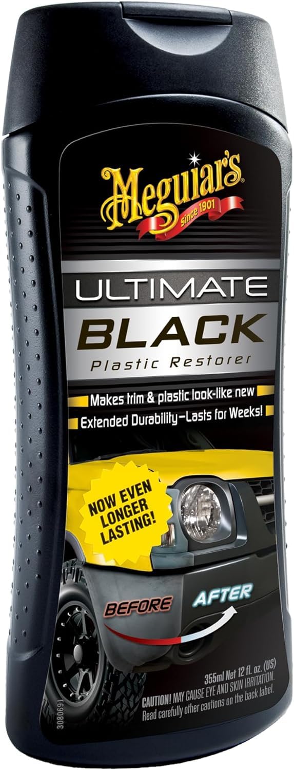 Meguiar's ميغوايرز G15812EU مرمم البلاستيك الأسود النهائي 355 مل قد يختلف التعبئة - Image 3