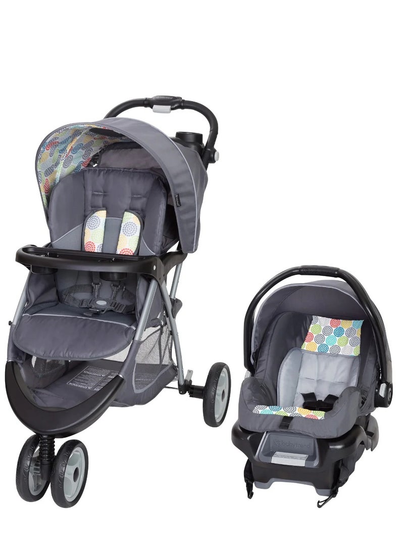 babytrend Toycee EZ Ride5 Travel System Funfetti TS40B28B 