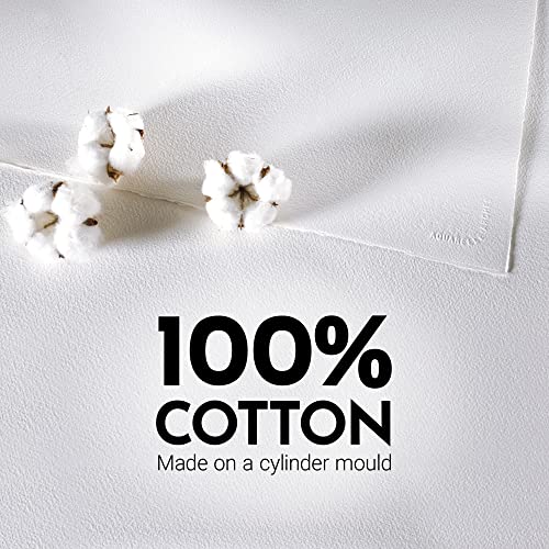 Arches Watercolor Pad - 9 x 12-inch Natural White 100% Cotton Paper, 12 Sheet Hot Press, 140 lb, Suitable for Watercolor, Gouache, Ink, Acrylic and More - Image 4