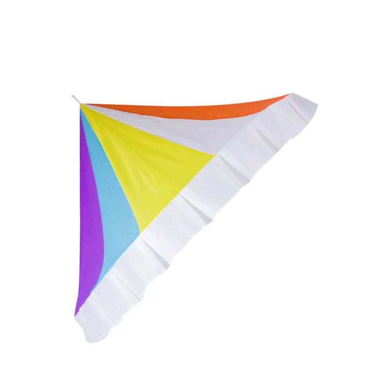 2pcs Bed Canopy Net Crib Gauze Curtain Tent Half-Round Dome Reading Corner Decor for Baby Girls Bedroom (1.5 Meter, Random Tassel) - Image 2