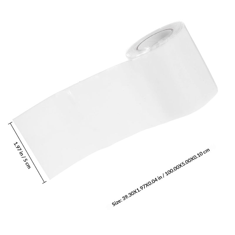 Silicone Rubber Waterproof Hose Tape 5cm Width 1m Length Thickness 1mm Adhesive Water Pipe Sealing Tape for Leak Repair and Plumbing Emergency - Image 2