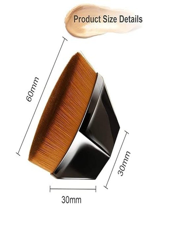 SUNISA BB and CC Cream Foundation With Mushroom Head Air Cushion 20g And Blush Brush for Makeup, Foundation Blusher Brush for Blending Liquid+ Matte Compact Powder +Cleanser Sponge (Multicolor 2) - Image 4