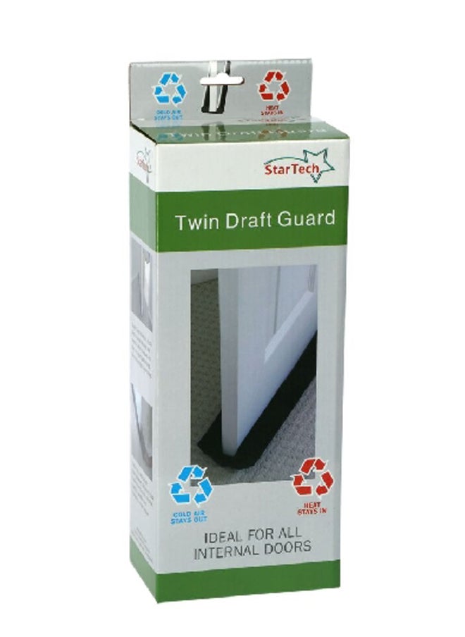 StarTech - Water Repellent Micro Fleece Twin Draft Guard Brown 36 Inch TVH-2029 - Image 1