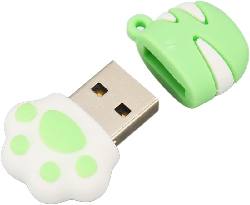 klarako Adorable Cat Claw Doll USB Drive Cartoon Flash Drive USB 2.0 Mobile Phone Memory in Animal Cat Embody Cute Creativity Flash Drives (32GB) - Image 1