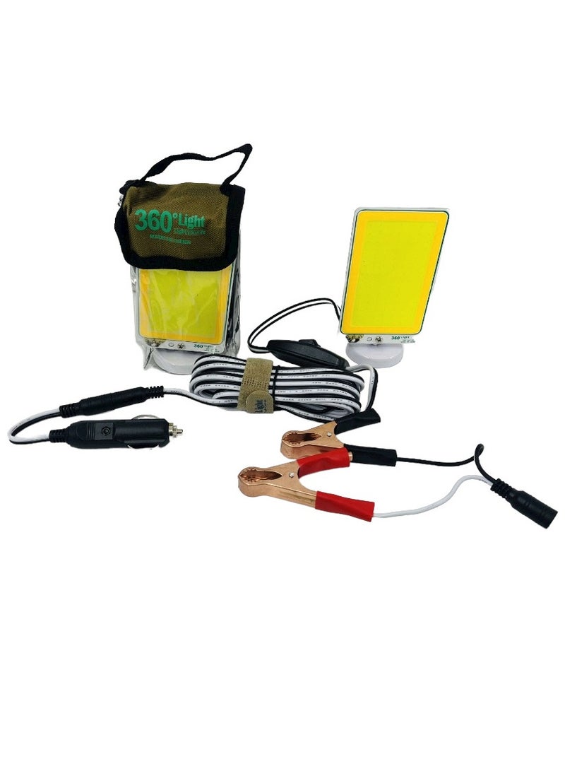 GO2CAMPS 360Â° Camping Light LED with Car Top Magnetic Stand (100 Watts),Multifunction Outdoor LED Light 5M Camping Lantern Lamp-High Power Camping Light - Image 1