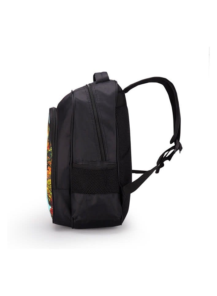New two-piece set Mickey 3D digital color printing casual primary school student schoolbag + pen bag,Mickey-8-Medium + pencil case - Image 3