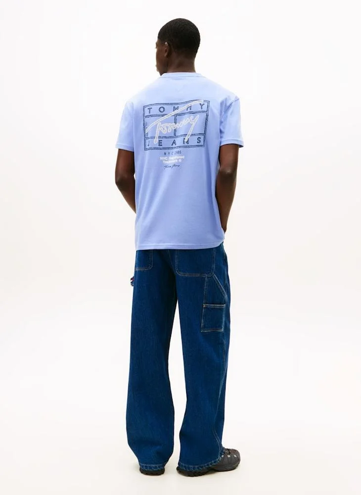 TOMMY JEANS Regular Sign Spray T-Shirt