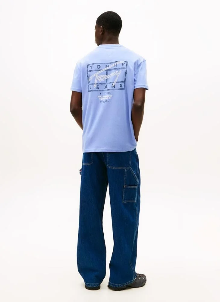 TOMMY JEANS Regular Sign Spray T-Shirt