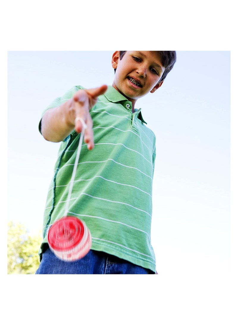 SYOSI 9 Pieces Responsive Ball Toys, LED Light Responsive Ball Bearing Plastic Toys Entertaining Balls for Beginner Birthday Party Favors Goodie Bag Fillers Classroom Rewards (Random Colors) - Image 4