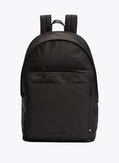 TOMMY HILFIGER Logo Textured Dome Backpack  - Image 1