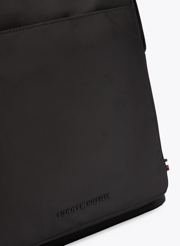 TOMMY HILFIGER Logo Textured Dome Backpack  - Image 3