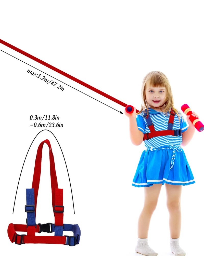 KASTWAVE Walking Harness and Safety Leash Anti-Lost,Baby Safety Walking Harness Child Toddler Child Rope Leash Walking Hand Belt,Safety Wrist Link,Baby Leash,Anti-Lost Rope for Children - Image 2