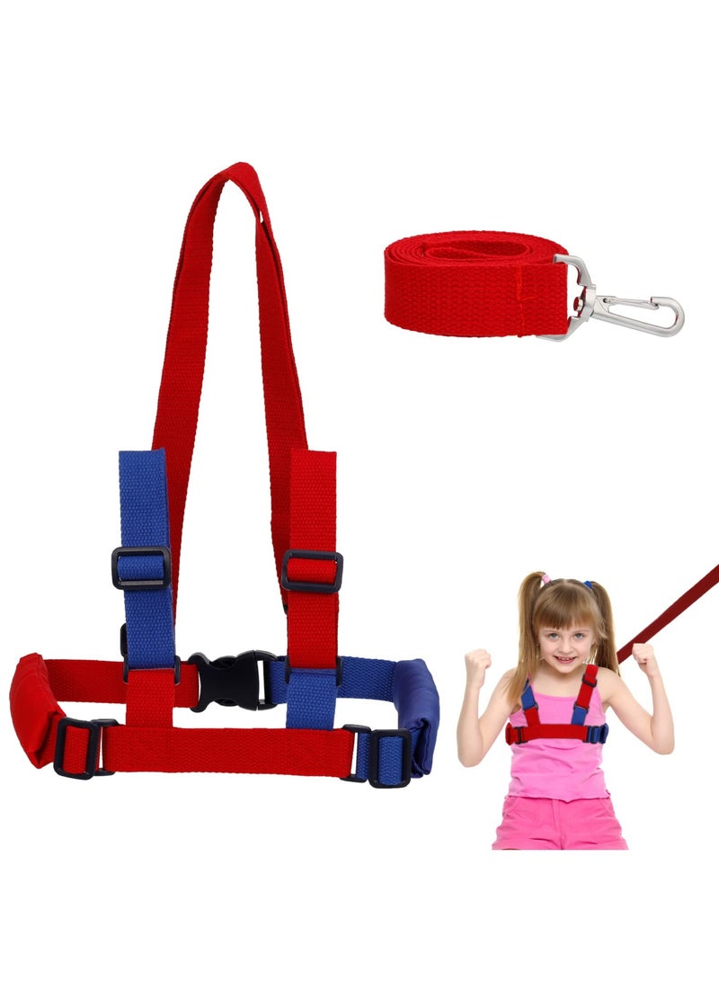 KASTWAVE Walking Harness and Safety Leash Anti-Lost,Baby Safety Walking Harness Child Toddler Child Rope Leash Walking Hand Belt,Safety Wrist Link,Baby Leash,Anti-Lost Rope for Children - Image 1