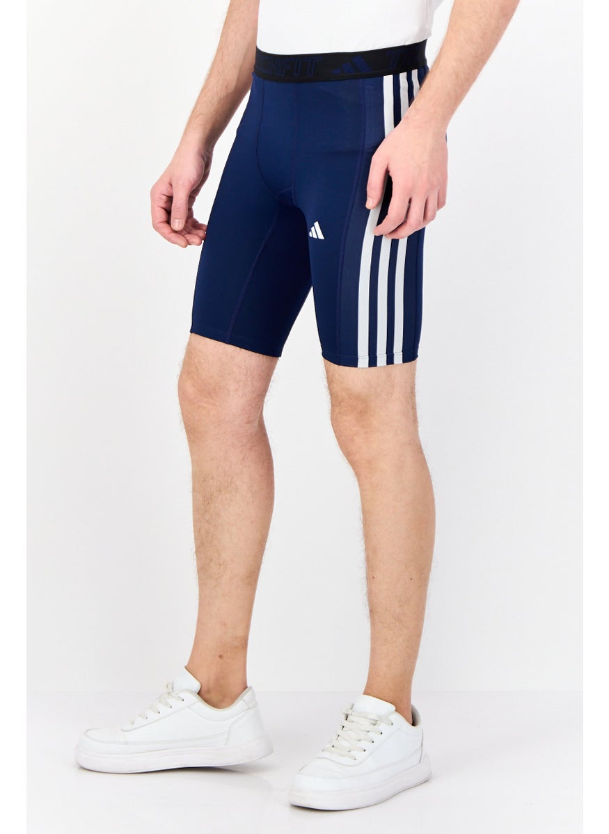 Adidas Men Sportswear Fit Training Shorts, Blue  - Image 2
