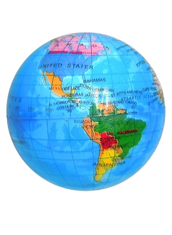 XiuWoo Globe Squeeze Stress Ball 3inch - Image 1