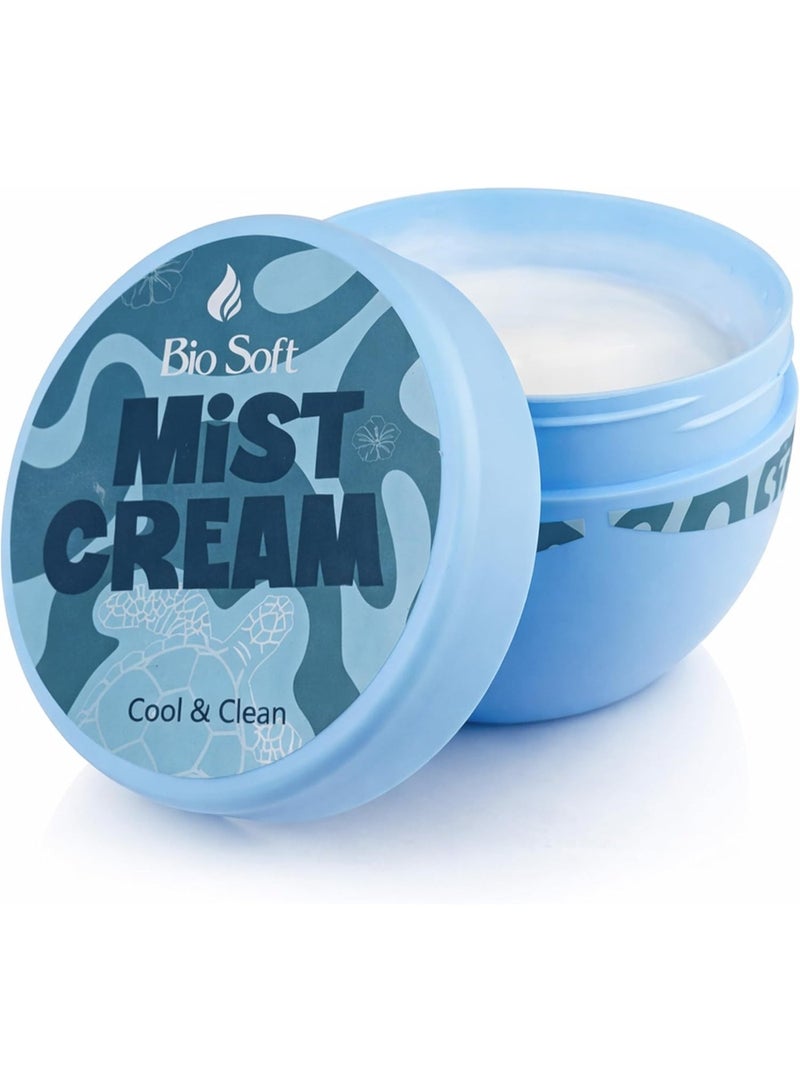 بيو سوفت (Bio Soft) – ميست كريم للجسم برائحة "Cool & Clean" – 230 مل - Image 1