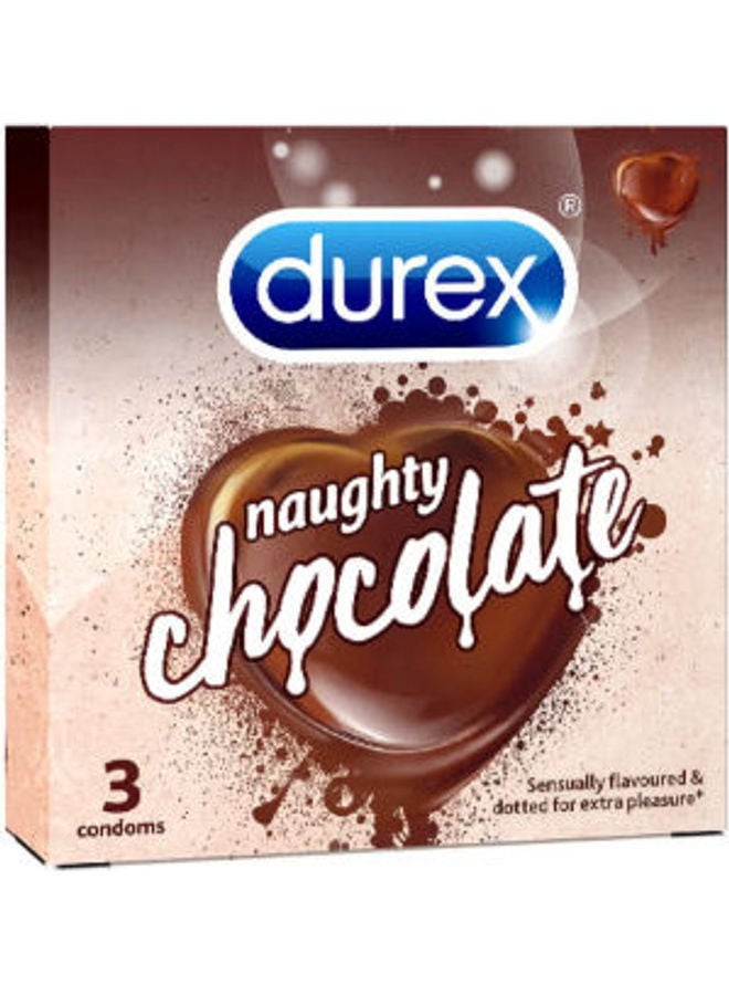 Durex 3 Pieces Naughty Chocolate - Image 1