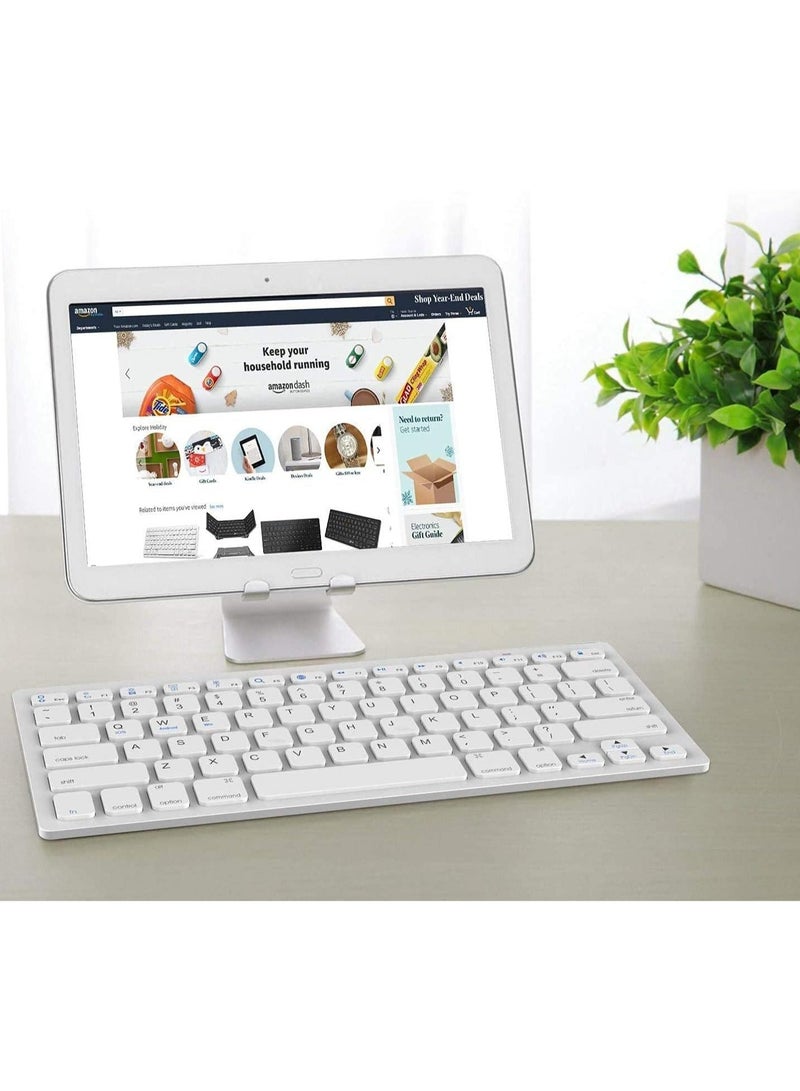General Arabic Keyboard,Ultra-thin Wireless Bluetooth 3.0 Connection Keyboard,Universal Use for iPad/Mac,Windows,PCs,Smartphones and Tablets, Bluetooth Keyboard  - Image 5