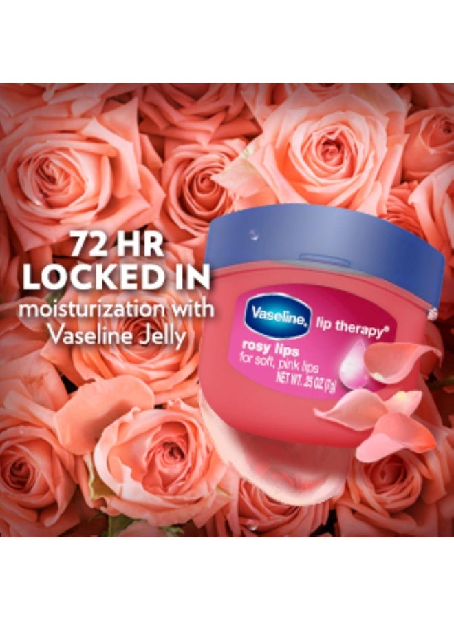 يونيليفر فازلين مرطب شفاه وردي (Rosy Pink) – 7 جرام - Image 2