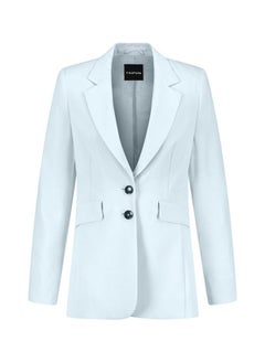 Fitted blazer in flowing fabric - pzsku/Z4E31CE56B1BFB70AB5D5Z/45/_/1666859787/c80f45c7-a144-4b15-8cf0-3291e2a99377