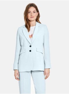 Fitted blazer in flowing fabric - pzsku/Z4E31CE56B1BFB70AB5D5Z/45/_/1666859787/fb1b9952-4c8c-4b4c-b5a9-cc16428db434