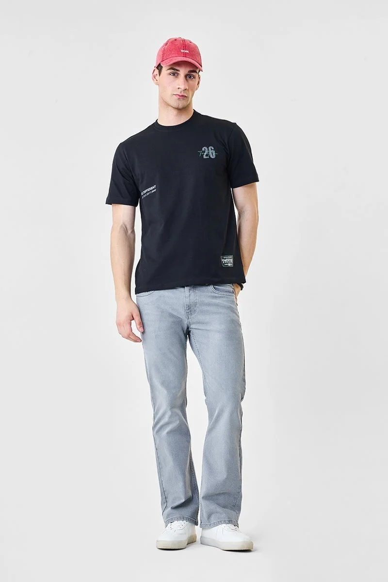 SNITCH Printed Regular Fit 100% Cotton T-Shirt