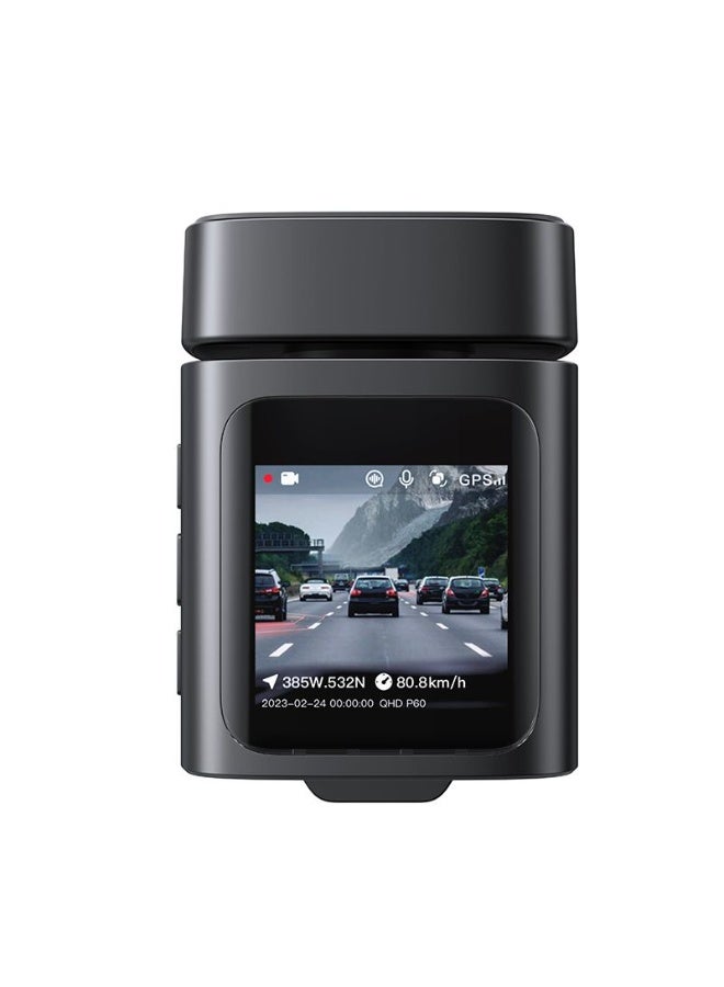 بيسوس كاميرا سيارة Baseus PrimeTrip VD1 مزدوجة بدقة 3K + 1080P تصوير ليلي فائق لون Cosmic Black - Image 5