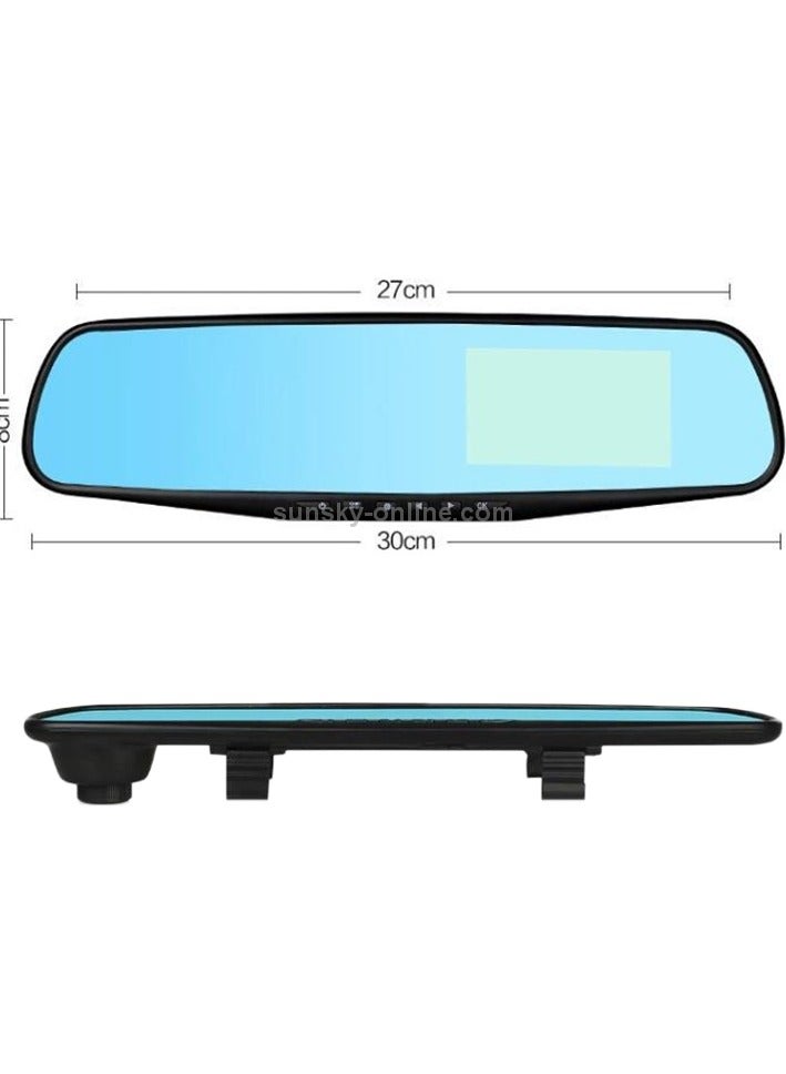 Mirror Dash Cam Backup Camera for Cars 1080P 170°Wide Angle Lens Video Dual Lens Smart Rear View Mirror Camera DVR Driving Recorder with Night Vision Reverse Assistance - Image 3