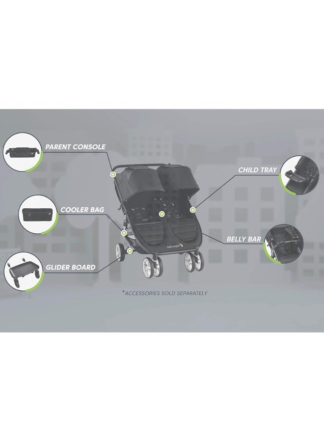 Baby Jogger Belly Bar | City Mini 2 Double Stroller, City Mini GT2 Double Stroller, Black - Image 4