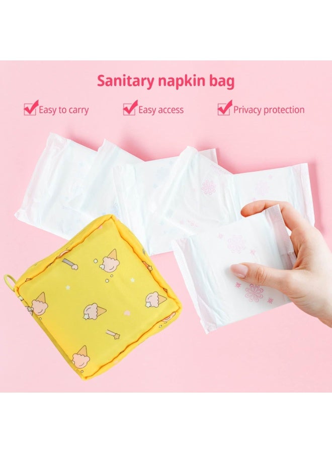 Elegant & Stylish Storage Bag for Sanitary Pads and Makeup | Portable Multi-Purpose Organizer for Women & Girls - Image 2