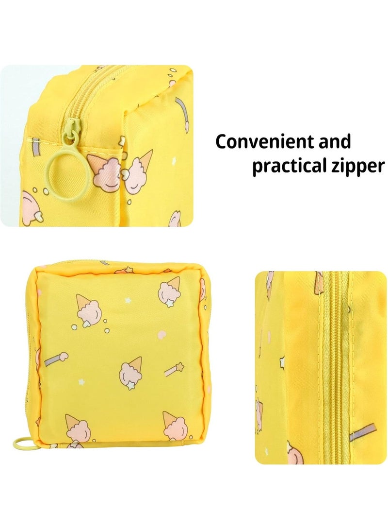 Elegant & Stylish Storage Bag for Sanitary Pads and Makeup | Portable Multi-Purpose Organizer for Women & Girls - Image 1