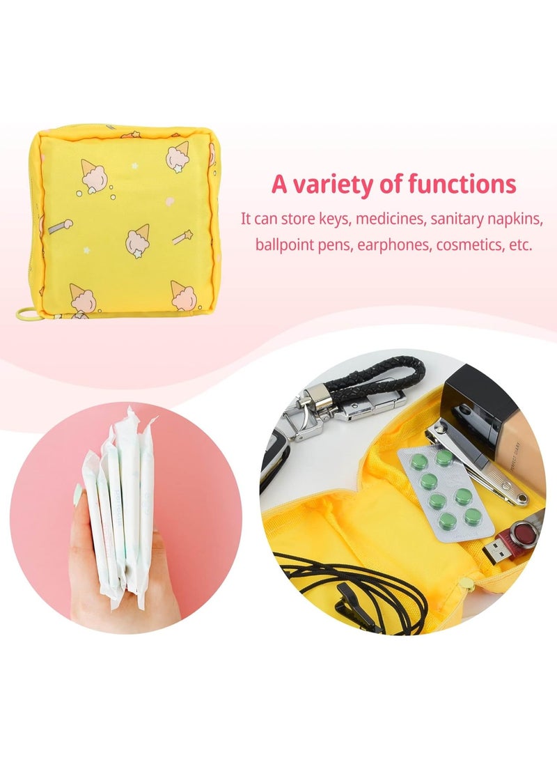 Elegant & Stylish Storage Bag for Sanitary Pads and Makeup | Portable Multi-Purpose Organizer for Women & Girls - Image 3