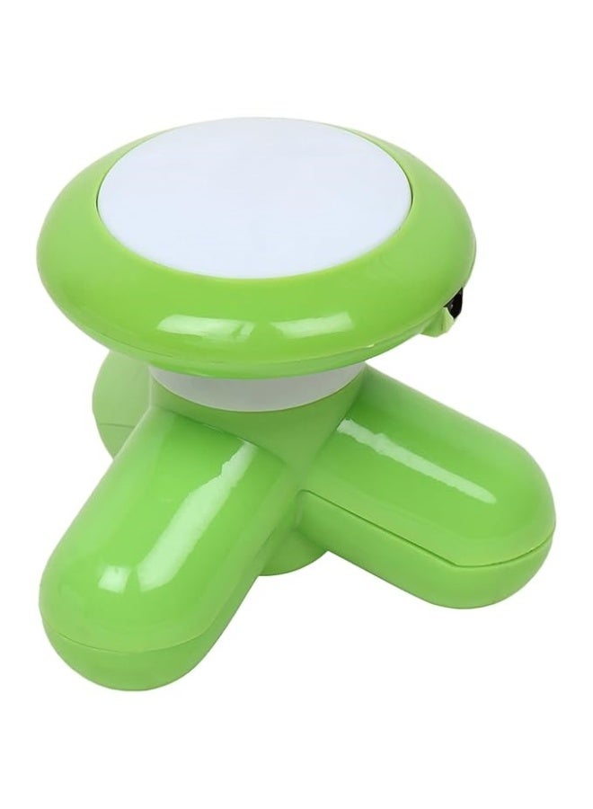 جهازتدليك كهربائي محمول، تصميم ثلاثي الأذرع، للاسترخاء وتخفيف التوتر في أي وقت وأي مكان يوفر تدليكاً فعالاً ومريحاً لمختلف مناطق الجسم. بفضل حجمه الصغير وخفة وزنه اخضر - Image 1