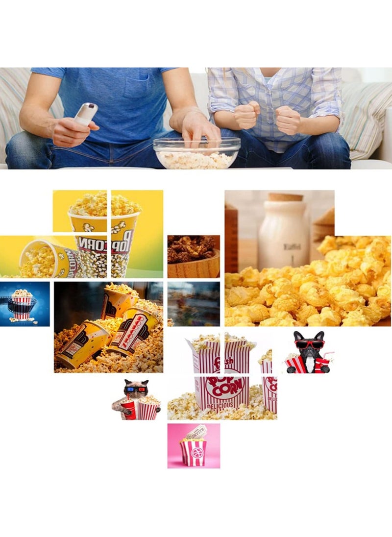 Generic - Electric Popcorn Maker Machine, Homemade Healthy Snack, Make Delicious Healthy Fat Free Hot Air Popcorn Popcorn At Home In Just 3 Minutes - Image 1