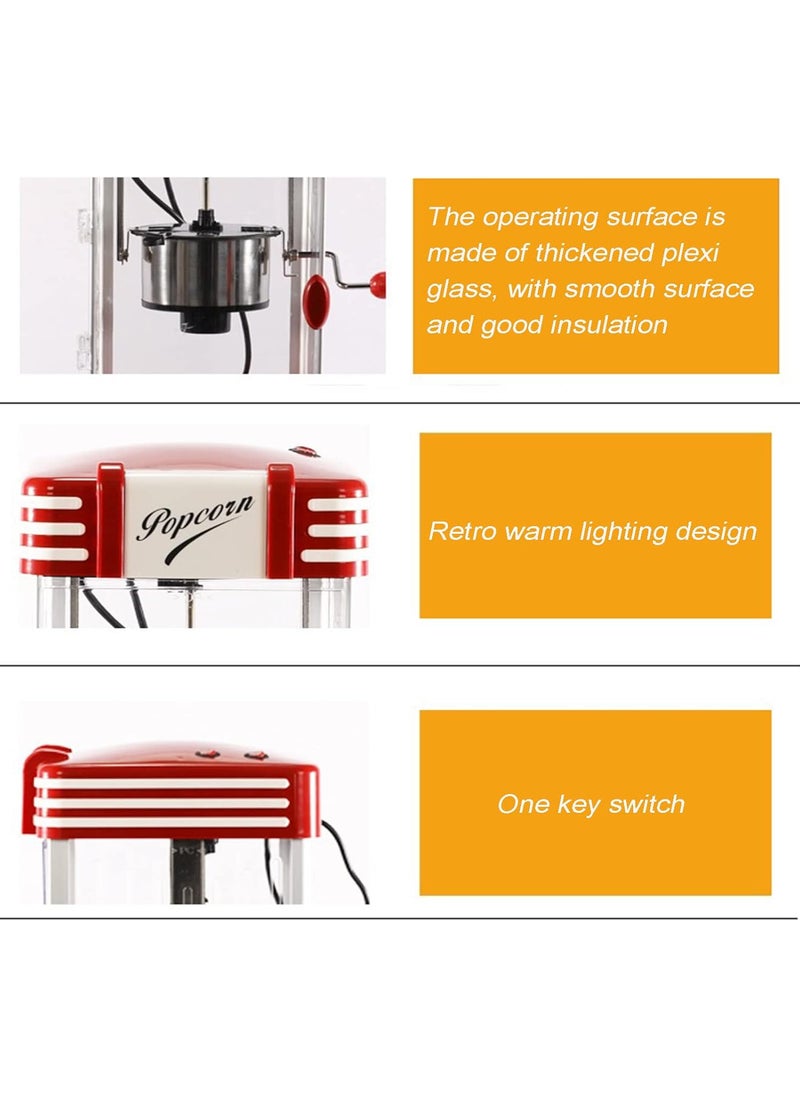Generic - Electric Popcorn Maker Machine, Homemade Healthy Snack, Make Delicious Healthy Fat Free Hot Air Popcorn Popcorn At Home In Just 3 Minutes - Image 1