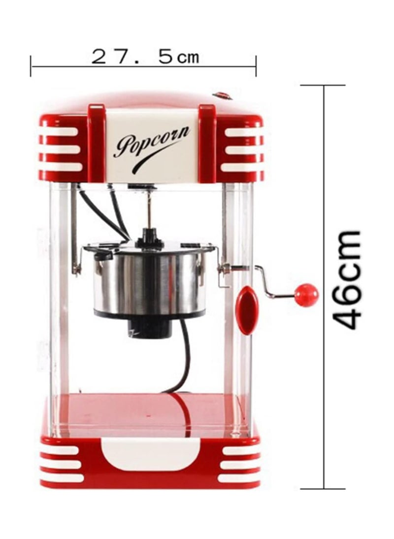 Generic - Electric Popcorn Maker Machine, Homemade Healthy Snack, Make Delicious Healthy Fat Free Hot Air Popcorn Popcorn At Home In Just 3 Minutes - Image 1