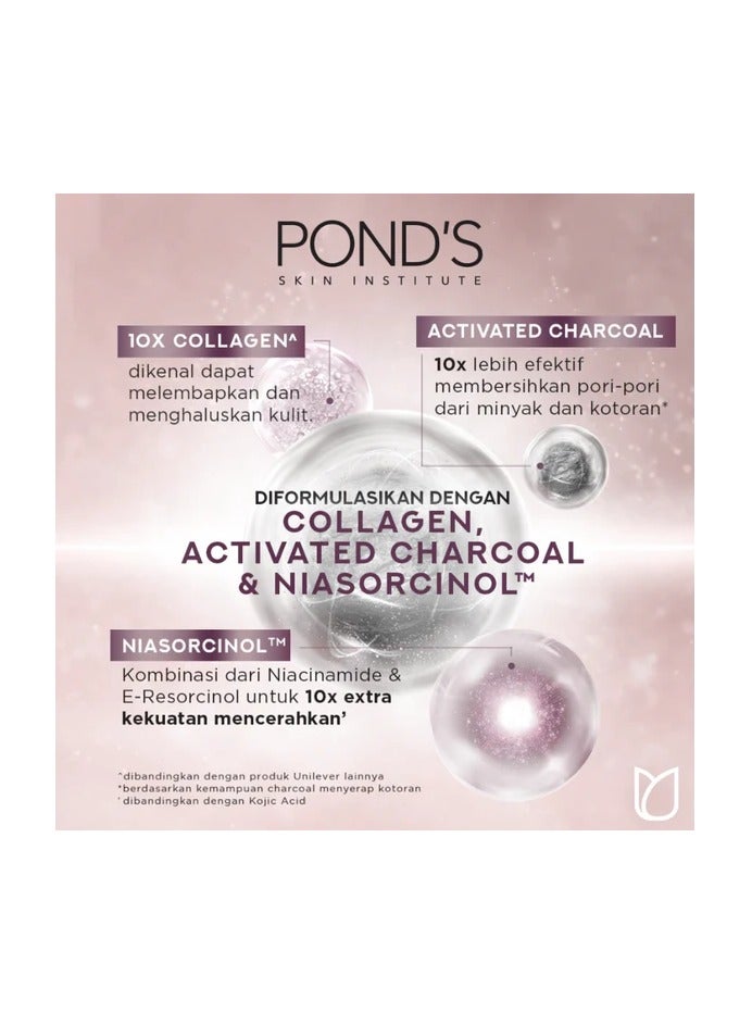 PONDS Bright Miracle Ultimate Oil Control Collagen Facial Whip Foam - 100g - Image 3