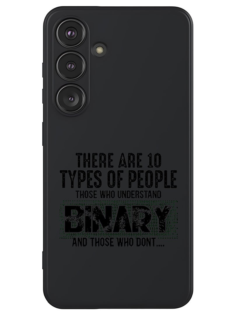 Theodor Protective Slim Fit Case Liquid Silicone Cover with Full Body Protection Anti-Scratch Shockproof Case For Samsung Galaxy S25 (Black) - Binary Black - Image 1